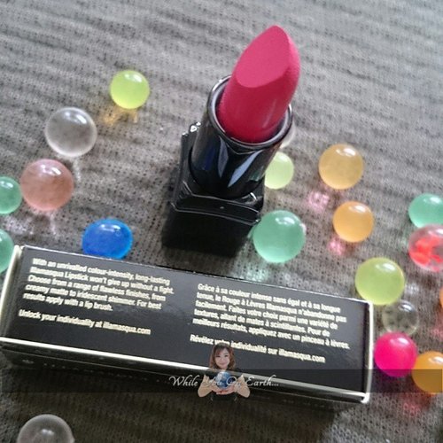 @illamasquaid lipstick in Salacioushttp://whileyouonearth.blogspot.com/2015/04/illamasqua-lipstick.html?m=1Available at @centralstoreid#clozetteID #bloggersays #bloggertakepic #lipstick #matte #red #raspberry #makeup #cosmetics #motd #illamasqua