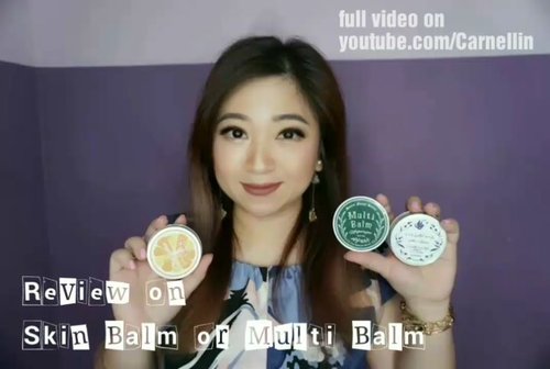 Beauty Balm, Skin Balm, or Multi Balm review. An all in one product perfect for traveling or life on the go.

Handy, compact and providing moisture to many part of the body... and hair. 
Full video here:
https://youtu.be/JU8F-GQfEO4

#beautybalm #skinbalm #multibalm #balm #hokkaidookhotsk #okhotsk ##alivivi #Japan #vlogger #vloggerindonesia #beauty #beautyproduct #beautyvloggerindonesia #beautyvlogger #travel #skincare #traveltips #clozetteID #haircare #vlog #moistskin #moisturizer