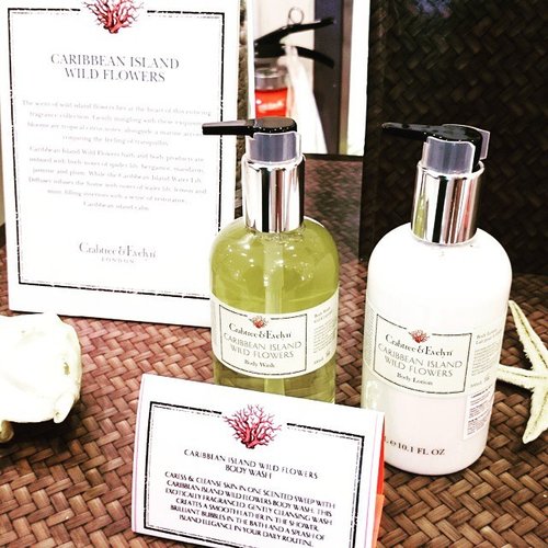 A beautiful collection from @crabtreeandevelyn called Caribbean Island Wild Flowers. A unisex scent love by all.http://whileyouonearth.blogspot.com/2015/06/crabtree-evelyn-caribbean-island-wild.html?m=1#clozetteid #beauty #bloggers #crabtreeandevelyn #toiletries #bodywash #bodylotion #beauty #review #flowers #edt #scent #fragrance