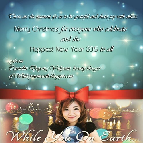 Merry Christmas 2014 and Happy New Year 2015 
@wacoal_id @ayoubeauty @richeaccessories @browhausuk @yslbeauteid @benefitcosmeticsindonesia @benefitcosmetics @bblog_id @bioderma_id @thebathbox  @thebalmid @clozetteid @evete_naturals @factormax @femaledailynetwork @glamglow_ind @revlonid @kryolanindo @kiehlssg @kawaiibeautyjapan @lancomeusa @tartecosmetics #clozetteid #Christmasspirit #Christmas #Christmaswish #merrychristmas