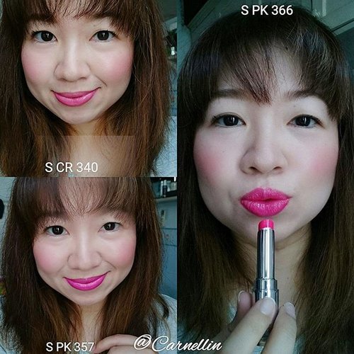 @shuuemuraid #mysheershine they are not so sheer anymore, right?! We can still count on @shuuemura_ww for their pigmented formula.

#Beautyblogger #lipstick #sheershine #boldshine #clozetteid #Lippies #coral #pink #magenta
