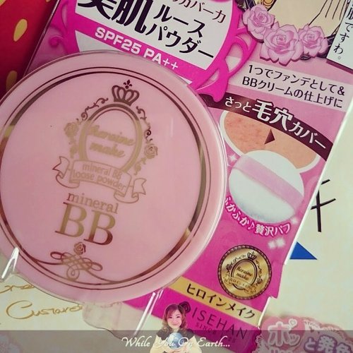 Mineral BB Loose Powder from Heroine Make, perfect for a muggy weather. http://www.whileyouonearth.blogspot.com/2014/12/kiss-me-heroine-make-mineral-bb-loose.html #beauty #review #id #idblog #idbblogger #beautyproducts #beautyblogger #clozetteID #ig #igers #igdaily #instabeauty #instadaily #heroinemake #bb #loose #powder #mineral #mineralpowder #loosepowder #motd #makeup #cosmetic #Japaneseproduct