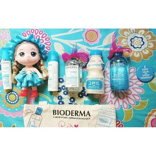 Read the reviews on @bioderma_indonesia new variant the Hydrabio at whileyouonearth.blogspot.com #clozetteid #Beautyblogger #hydration #Hydrating #serum #cleanser #facial #spray #Brume #sprayyourself #biodermaid