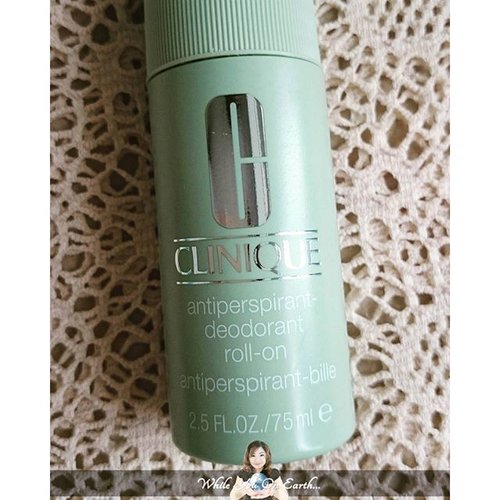 Who would know that @cliniqueindonesia has another best seller other than their skincare? http://whileyouonearth.blogspot.co.id/2015/10/clinique-antiperspirant-deodorant-roll.html?m=1Try this and be smell-free.#clozette #clozetteid #beautyblogger #Clinique #deodorant #antiperspirant #bestseller #review