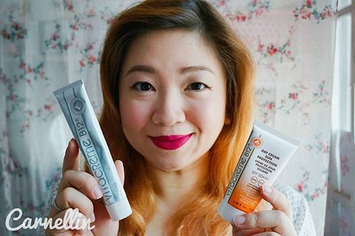 Brighter skin with @vitacremeidhttp://whileyouonearth.blogspot.com/2016/04/brighter-skin-with-vitacreme-b12.htmlThese products are available at @sociollaUse CAR50 during check out for Rp.50.000 off for every Rp.200k purchase.#Sociollablogger #Sociolla #vitacremeb12 #vitablanc #daycream #clozetteid #beautyblogger #beautybloggerindonesia