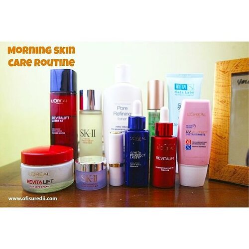 Have you check my morning skincare routine video?
http://bit.ly/1Mhj9D4 (link on my bio)
Tap for details😊😊
#skincareroutine #morningskincareroutine #clozetteID #beautyblogger #beautyenthusiast #skincareaddict #bblogger #ofisuredii