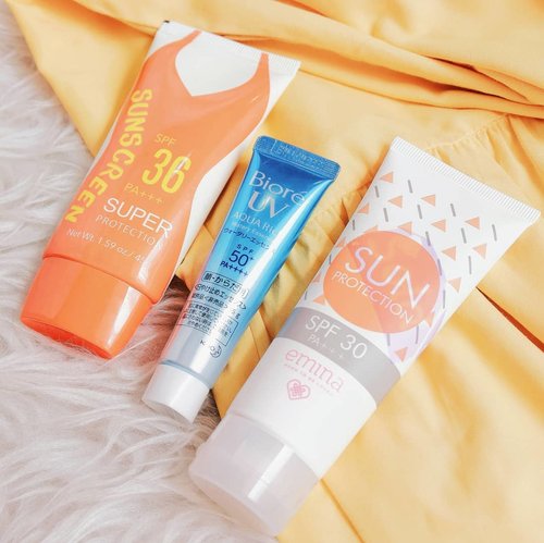 Review 3 sunscreen ini udah ada di blog! Langsung ke pinapina.net, masih anget ada di paling atas 😁☀️ #Clozetteid #beautyblogger #sunscreen #ggrep