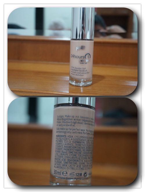 24 Hours Perfect Make Up Foundation by P2 Cosmetic from Germany 