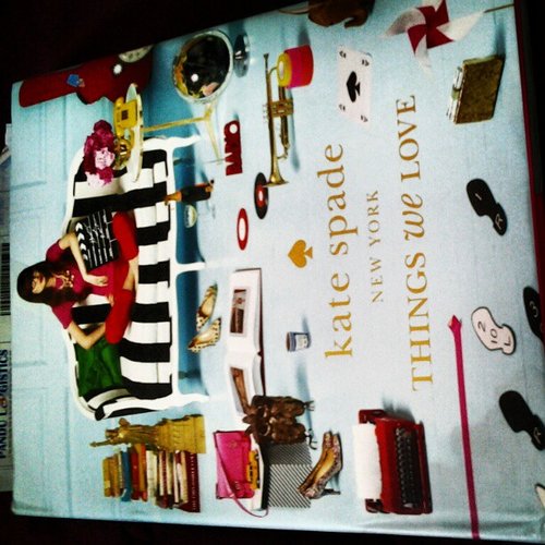 Finally arrived ! #katespade #thingswelove #book #coffeetablebook