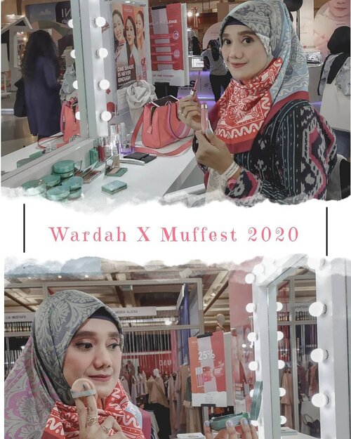 Wardah hadir di event @muslimfashionfestival yang diselenggarakan di JCC. Banyak promo menarik yang ditawarkan @wardahbeauty tidak lupa aku membeli cushion paling the best dari wardah yang aku coba. Ini moment pas makeover di booth Wardah, kalian bisa mampir ke Muffest karena Hari ini terakhir. Let's go beb ke Muffest 2020 jangan lupa mampir ke booth Wardah #2020 #adobelightroom #tonekillers #preset #igotd #FullSpeedFlagship #DareToLeap #clozetteid