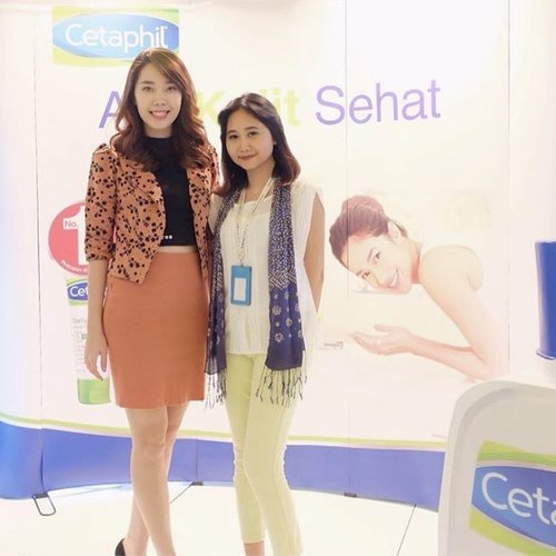 Had a great time sharing my experience with skin problem and how I resolved it with @cetaphil_id at BTPN Office today 💙
#cetaphilid #ahlikulitsehat #clozetteid