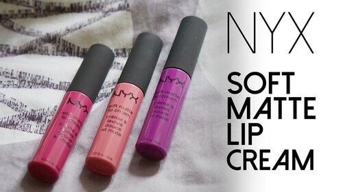 NYX Soft Matte Lip Creme (Milan, Prague, Seoul)