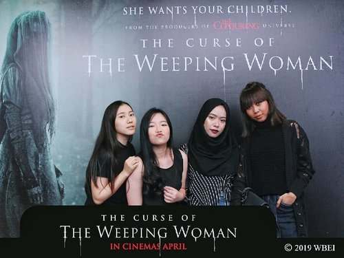 Ok, ternyata gw se-cupu itu. Mencoba memberanikan diri datang ke premiere "The Curse of The Weeping Woman", tapi pas film mulai udah jerit. Buat penggemar film suspense horror, this movie is a must. All I can say is, NO CHILL. I kid you not, kalian ga dikasih nafas begitu film dimulai, plus, disturbing backsound, ini efek tergila sih. But, I got a memorable message from this movie : ."You don't have to be religious to have faith." Very well noted father!.Well, thank you so much @clozetteid for having me. Until next time #TheWeepingWomanID #ClozetteID