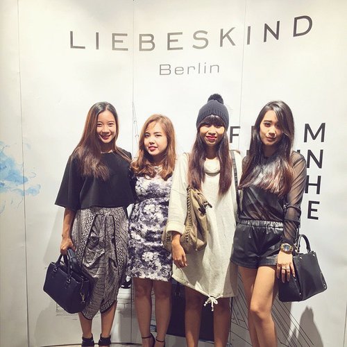 With all these beautiful ladies at #liebeskindJKT "From Berlin With Love" @urbaniconstore. Liebeskind Berlin will have its own first store in Southeast Asia, located in Bandung, Indonesia.

#FashionBlogger #liebeskind #liebeskindberlin #clozetteid