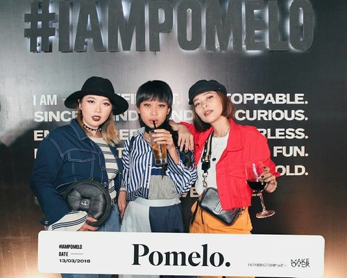 With my OG squad for @pomelofashion .
Tnx @clozetteid for the invite 
#Clozetteid #IAmPomelo #FindYourStyle