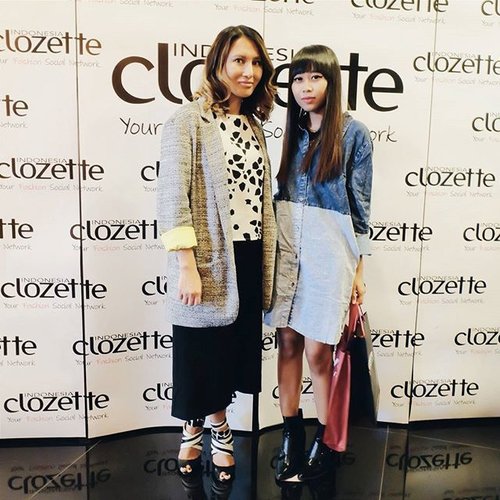With this fab lady, Heidi Nazarudin of @theambitionista at #BloggerBabesID @thebloggerbabes gathering with @clozetteid :) #clozette #clozetteid #fashionblogger