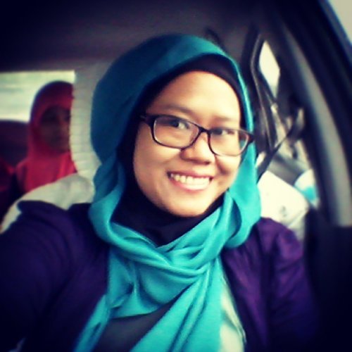 My Blue Hijab #ColourfulHijab #muslimah in style 😌😌 #clozetteID #Islam #selfie #AcerLiquidJade