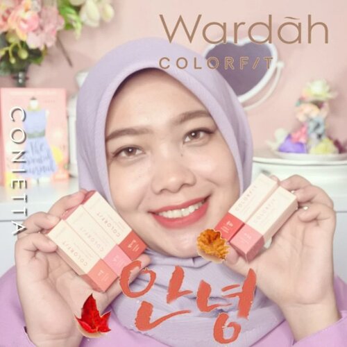 안녕하세요! Aku habis nyobain Wardah Ultraweight Matte Lipstick seri Korea Limited Edition. Terdapat 5 warna :❤️ 09 Romantic Namsan❤️ 10 Stunning Seoul❤️ 11 Sunkissed Jeju❤️ 12 Autumn Nami❤️ 13 Upbeat HongdaeTekstur dan formulanya matte tapi buttery di bibir. Sedikit transfer dan untuk warna bold cukup staining. Kalian bisa tonton full review nya di YouTube chanelku : Conietta Vyonella ....#WardahKoreanLimitedEdition #WardahColorfitUltralightMatteLipstick #Clozetteid #coniettadaily #LipstickWardah