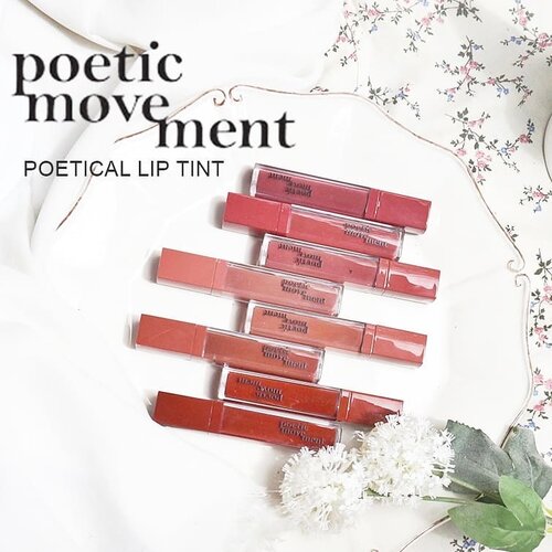 Yang penasaran sama swatchnya @poeticmovement_official bisa swipe aja ya 😍 @nearndear.id....#poeticmovement#poeticalliptint #nearndearid #clozetteid #koreanliptint #koreanmakeup .