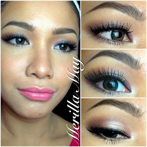 :) Neutral with lots of lashes