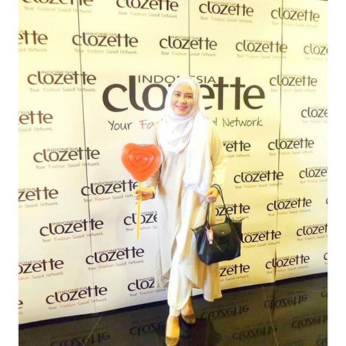 I'm having fun at Blogger Babes Indonesia because i'm so excited to meet all the clozetters. #clozetteID #BloggerBabesID