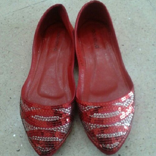 My Red Flat Shoes "Payet" #YongkiKomaladi #Matahari #Dept  #Store #Fashion