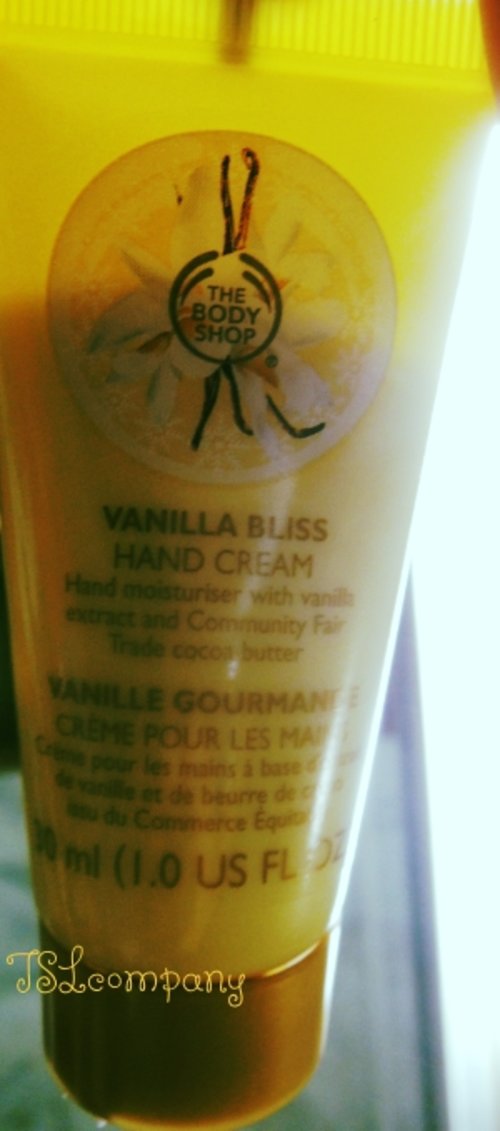 Travel Size 30ml Limited Edition Vanilla Bliss Hand Cream 