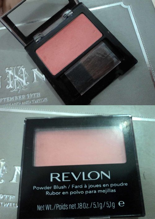 Revlon powder blush Everything is Rosy is great for everyday use. It gives me natural cheek blush and brighten my face