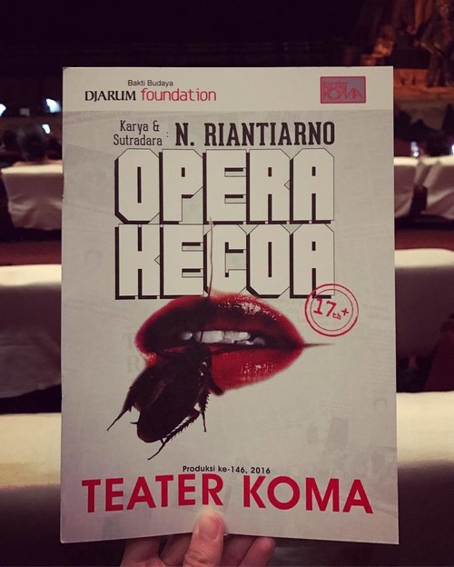 its Happening! Now! :) @teaterkoma #operakecoa #teaterkoma2016 #tamanismailmarzuki #tim #clozetteid #femaledaily #instagram #instagood #saturday #saturdate