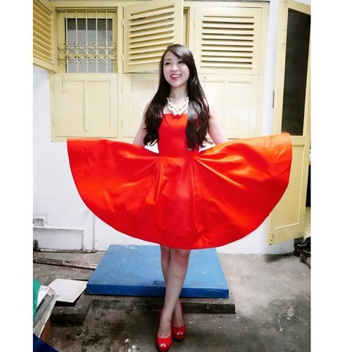 Something to cheer up my day.. Remembering my #CNY #cny2015 #chinesenewyear outfit from @potts_ig See the full review on my blog!#theresiajuanita Www.theresiajuanita.com#me #asiangirl #red #redlovers #reddress #clozetteco #clozettegirl #clozetteid #styleoftheday #style #styleblog #styles #stylenanda #styleblogger #fashionista #fashionblogger #fashionblog #indonesianfashionblogger #friday #freeday #TGIF