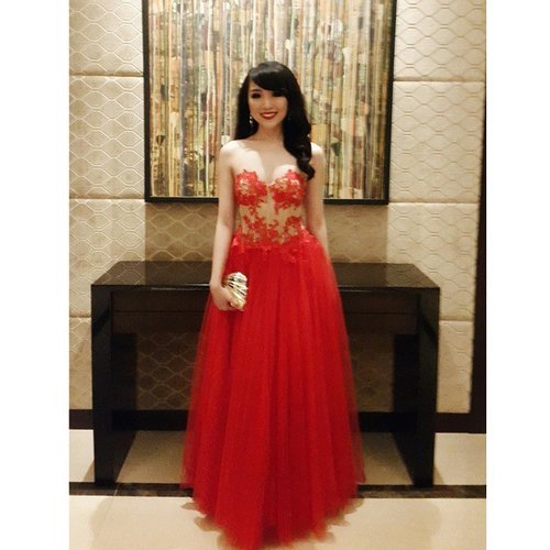 My dress tonight by @marettamarli @marlilionk for Panasonic Gobel Awards... thank you :) #clozetteambassador #panasonicbeauty #panasoniczoominbeauty3 #panasonic #zoominbeautypanasonic #zoominbeauty #redcarpet #reddress #clozetteid #ootdindo #ootd #lookbook #lookbookindonesia #femaledaily #fdbeauty