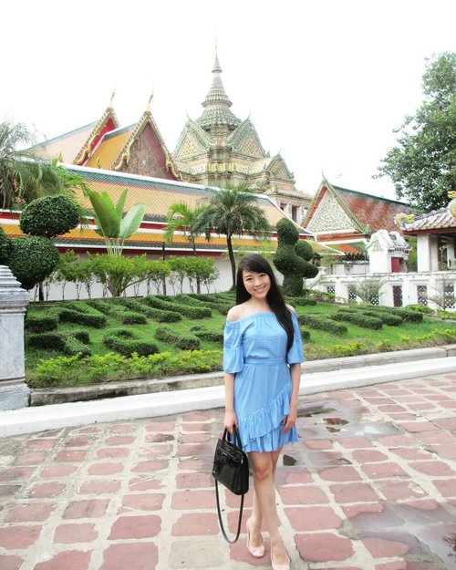 Thai is a wonderful place to go... every little detail of their temple and castle is wonderfull... #me #asiangirl #travelling #girl #styleblogger #styleoftheday #style #styled #fashionpost #fashionblogger #fashion #indonesianfashionblogger #fashionstyle  #fashion #styles #clozette #clozetteid #watpho #thailand #bangkok #travelblogger #clozetteid