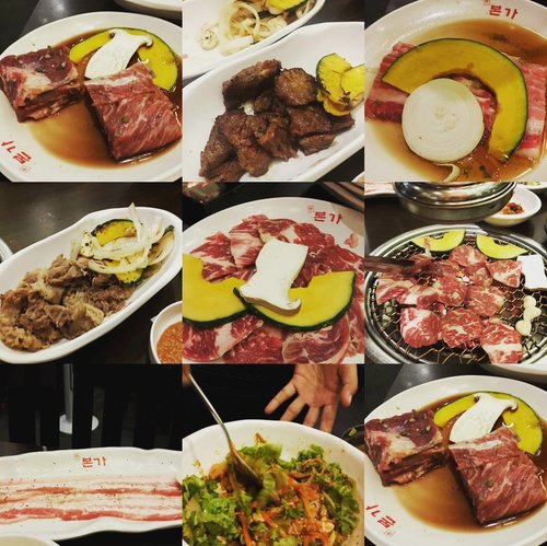 These meats only for 2 person... hahahaaa..... we eat a lot @marselinus 
#datenight #happysunday #sunday #bornga #korean #koreanfood #korea #bornga #borngapik #foodgasm #food #bbq #koreanbbq #clozetteid #clozetteambassador #foodporn #foodie