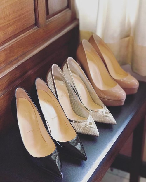 growing collection #redsoles #teamlouboutin #louboutin #louboutins #louboutinlover #shoes #shoestagram #instagram #instadaily #clozetteambassador #clozetteid
