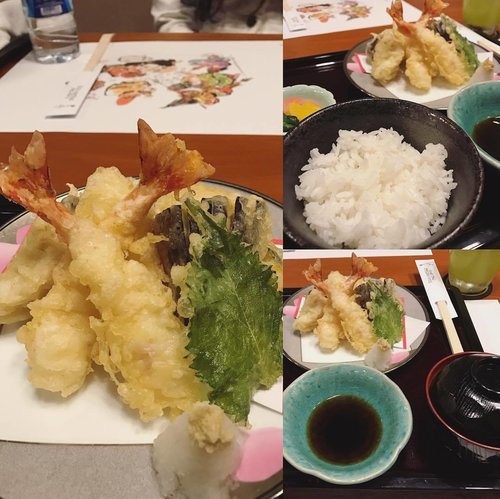 finally i got a chance to taste this new restaurant... #japanese #japanesefood #tempura #food #foodism #clozetteid