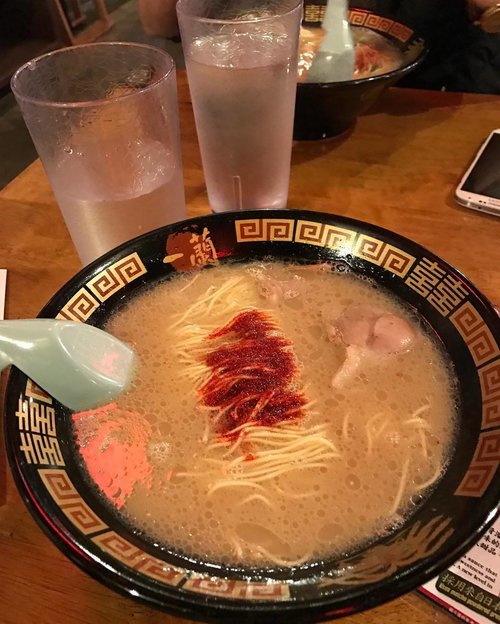 This ramen is famous ❤❤❤#ichiran #ramen #japaneseramen #noodle #clozetteid #food #foodism #yummy