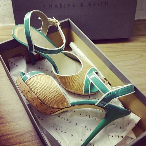 my latest Charles & Keith pair #clozette