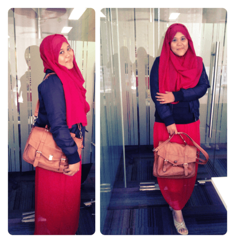 BLACK and RED :"))