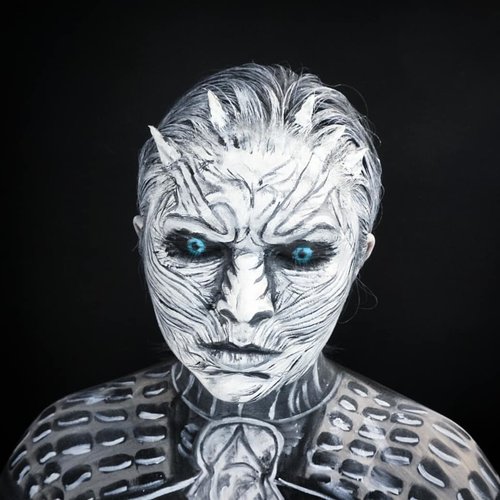 The Night King
.
Obviously the eyes are edited. And actually this one is kinda fail, but oh well I tried haha.
.
.
.
.
#got #gameofthrones #thenightking #nightking #whitewalker #whitewalkers #daenerys  #wakeupandmakeup  #makeupforbarbies @makeupforbarbies #indonesianbeautyblogger @indobeautyblogger #dressyourface #hudabeauty #undiscovered_muas #bloggerceria @bloggerceriaid #bloggermafia #clozetteid #fdbeauty #indobeautysquad @indobeautysquad @tampilcantik #tampilcantik #beautyjunkie #makeupgeek #beautychannelid