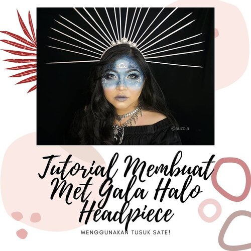 #auzolatutorial Ini dia guys cara bikin headpiece tajem2 ala ondel2 yang aku suka pakai! Tapi ini yang versi pakai tusuk sate, next time aku coba bikin tutorial yang versi cable tie yaa (kalau sempet lol)..Ini juga udah pernah ada di blog ya, bisa di cek juga ke www.rainbowdorable.com ❤....#tutorial #diy #headpiece #metgala #clozetteid #fdbeauty #cchannelbeautyid #tampilcantik