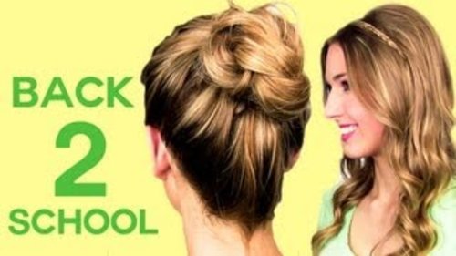  4 {NO HEAT} Back To School Hairstyles