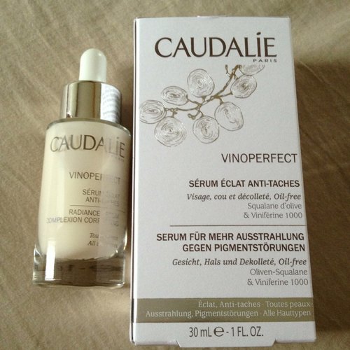 caudalie serum : to even out the pigmentation on your skin