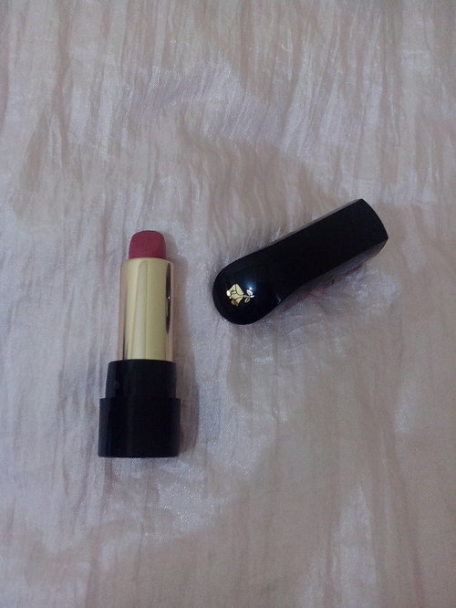 Lancome L'Absolu Rouge-Shade Caprice. Wonderful lipstick for my daily makeup. The shade fits my skin tone colour.