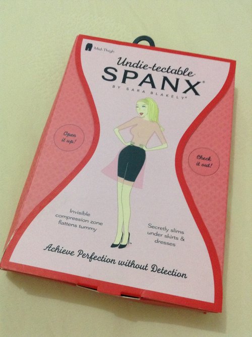 My very first Spanx product.
Feels like wearing nothing! :D