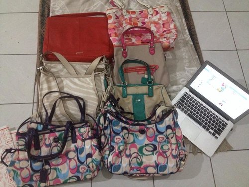 Coach handbags titipanku akhirnya tiba juga ^_^