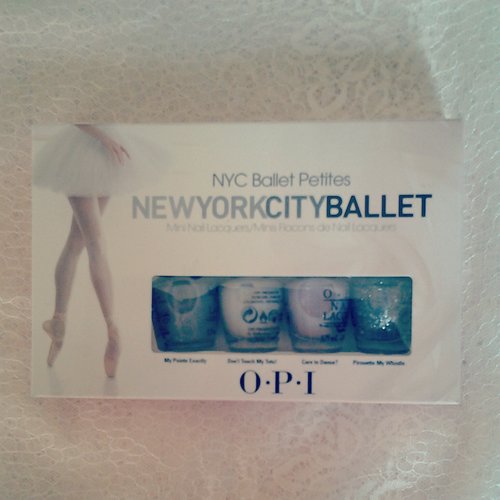 New York City Ballet OPI Mini Collection