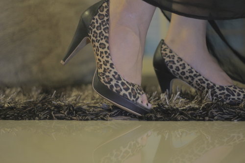 Leopard on my feet