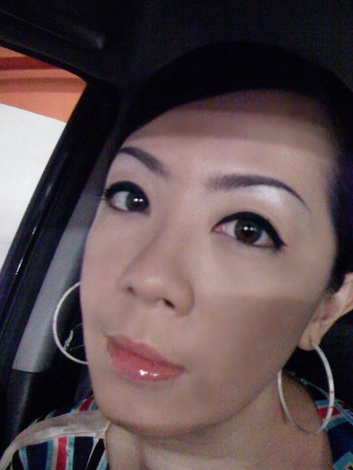 My make-up of the day :)