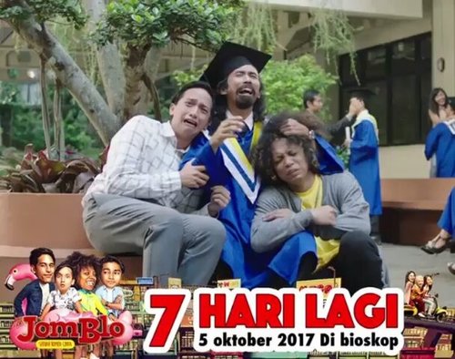 #JombloReboot merupakan film remake "Jomblo" yang pernah dibintangi oleh Ringgo Agus dan Christian Sugiono
.
Kini hadir dalam tampilan yang lebih fresh, Tonton di bioskop kesayangan kamu mulai Jumat, 5 Oktober 2017!
..
Dapatkan juga novel dengan judul yang sama disertai ilustrasi menarik dan kalimat romantis
...
#ClozetteID
#dukungfilmindonesia
#adaptasinovel
#weekendlist
#movie
#comedy
#komedi
#komika
#falconpictures
#adhityamulya
