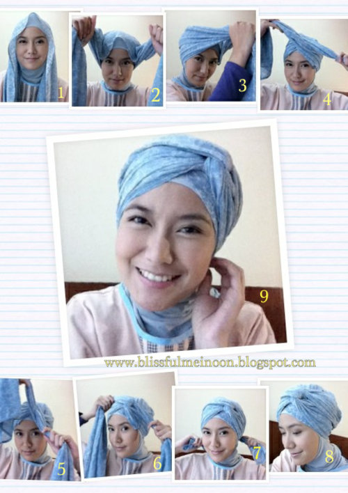 My Turban Tutorial for my casual day!! ;)